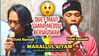 Download lagu Duet maut suara merdu 2 bersaudara !! Lagu sholawat MAHALLUL QIYAM Di iringi Hadrah Darus Syabab mp3