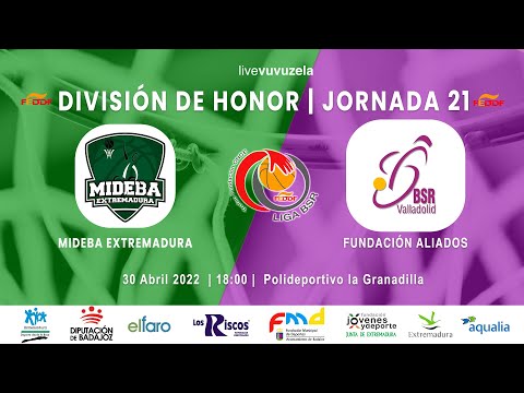 MIDEBA EXTREMADURA vs FUNDACIÓN ALIADOS | J21