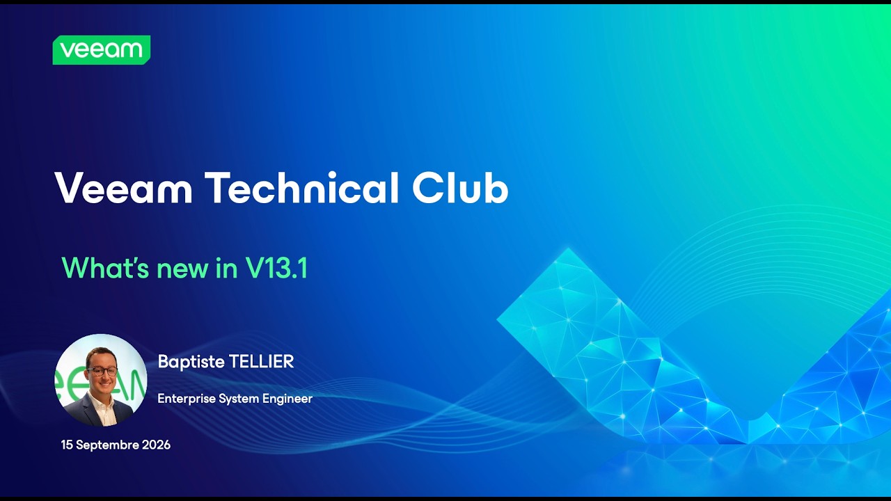 Veeam-Enterprise-Technical-Club video