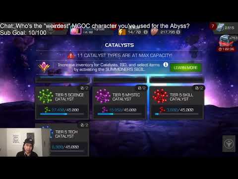 Abyss of Legends Initial Completion Stream 1/2. Easy Path. MCOC Roob - Marvel Contest of Champions