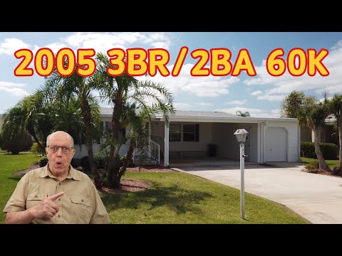 60K Bargain - Florida Mobile Homes for Sale (cheap in 55 plus communities) - 55 plus community