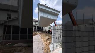 Fiberglass swimming pools are dug/set in one day.   #fiberglasspools  #modernpoolbuild #excavation