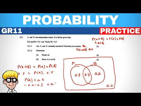 Probability Grade 11: Practice