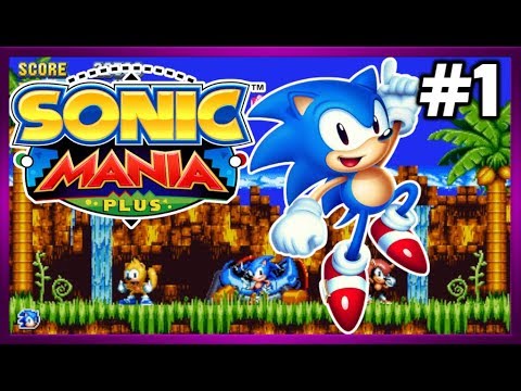Sonic Mania Plus [Encore Mode] Part 1: Green Hill Zone Act 1&2!