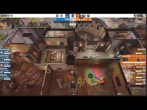 Forze vs Vitality Consulate | R1 P8 SXI | Rainbow Six Siege