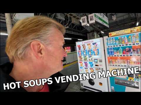 Hidden Tokyo: 2-Hour Vending Machines Food Tour~ Eric Meal Time #1065