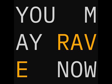 Music I'd play at a rave if they'd pass me the AUX