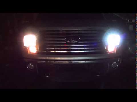 Putco Nite-Lux LED Light vs. OEM Headlight Comparison