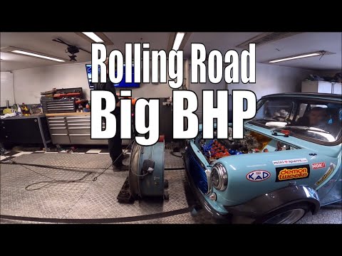 Classic Mini 1380 Swiftune Rolling Road Session - Classic Mini Workshop Project Bolt Part 3