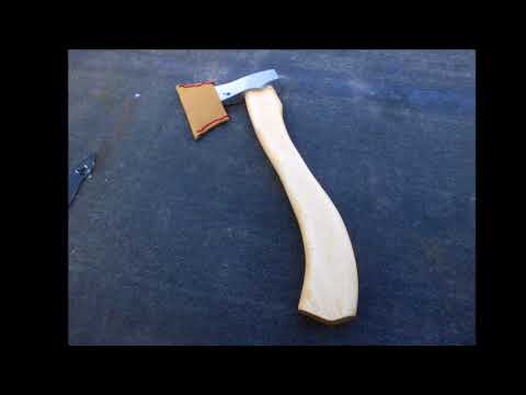 Wie baue ich? Wikinger Axt klein 1. Versuch