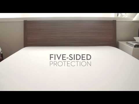 SLEEP TITE Five 5ided Mattress Protector with Tencel + Omniphase
