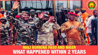 General ASSIMI Goita Captain Ibrahim Traore And General Abdourahman Tiani:AES In 2 Years 
