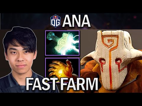 OG.ANA SMURF JUGGERNAUT - ULTRA FAST FARM - DOTA 2 7.29 GAMEPLAY