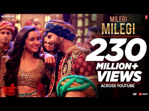 Milegi Milegi Video Song | STREE | Mika Singh | Sachin-Jigar | Rajkummar Rao, Shraddha Kapoor