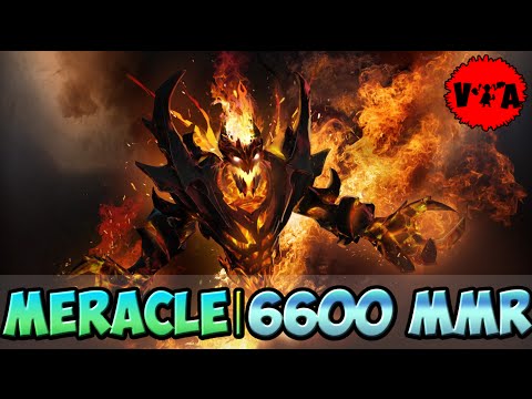 Meracle 6600 MMR Plays Shadow Fiend vol #4 Dota 2