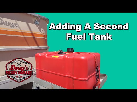 Second FUEL Tank on Pontoon Boat S2E1