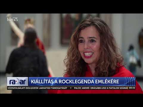 Kiállítás a rocklegenda emlékére - HírTV