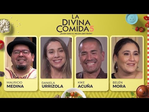 La Divina Comida - Kike Acuña, Belén Mora, Mauricio Medina y Daniela Urrizola