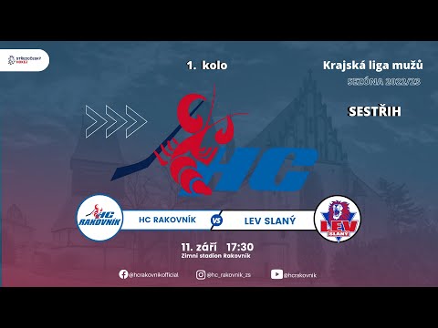 HC Rakovník vs. LEV Slaný 5:3 - sestřih - 1.kolo KLM  11.9.2022