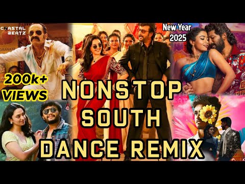 Nonstop South Dance Remix | Best of 2024| Tamil + Kannada+Telugu+Malayalam|MultiLang Year End DJ Mix