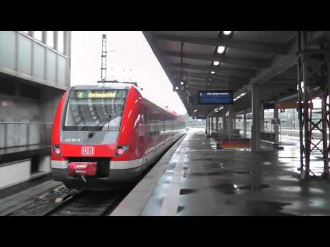 S2 nach Dortmund Hbf bei Ausfahrt an Gleis 1 in Essen Hauptbahnhof