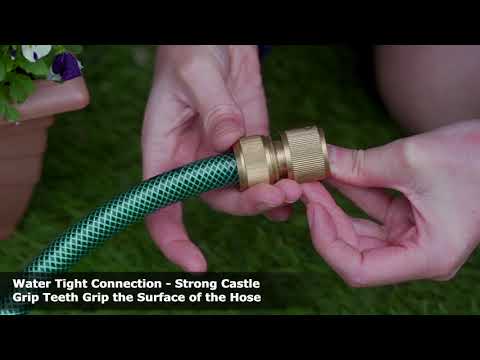 How to use a Brass Hose End Connector