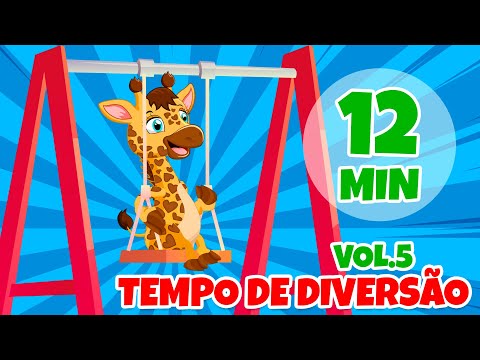 Tempo de Diversão Vol. 5 - Giramille 12 min | Desenho Animado Musical