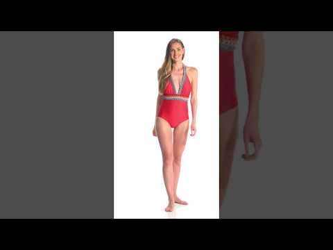 Despi Knitted One Piece Swimsuit | SwimOutlet.com