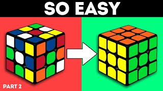 How to solve a Rubik's cube | The Easiest tutorial | Part 2