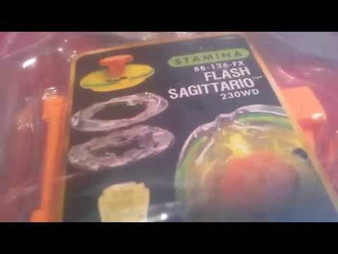 Beyblade Metal Fury Spark FX Flash Sagittario 230WD Unboxing!