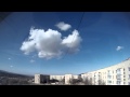с.Перевальное - облака текут по небу (таймлапс) 