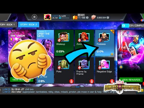 Paragon Journey ACT 7.2.3(Footseis)EASY COMPLETION🤣🤣 |MARVEL CONTEST OF CHAMPIONS GAMEPLAY IN HINDI|