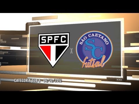9 - São Paulo F.C. 5x1 São Caetano Futsal 06/10 Estadual 2012