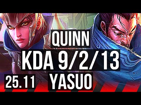 QUINN vs YASUO (TOP) | 9/2/13, Godlike | KR Master | 25.11