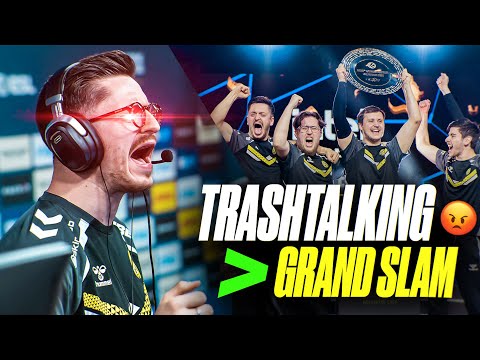 Trashtalking my way to a Grand Slam