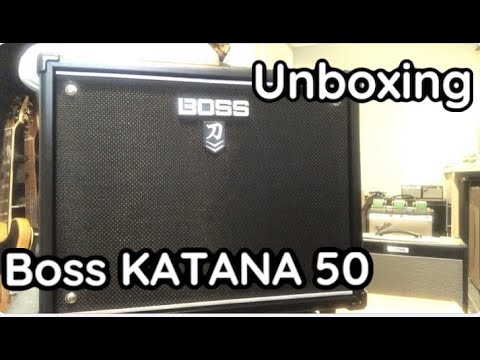 BOSS KATANA 50 AMP ✩ Unboxing & Checking ✩ Small and Loud!!