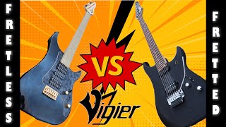 Video thumbnail for FRETLESS GUITAR vs FRETTED GUITAR! | Vigier Guitar Battle! by Mats Moland Træen