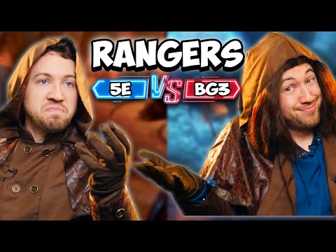 5th Edition vs Baldur's Gate 3: Rangers