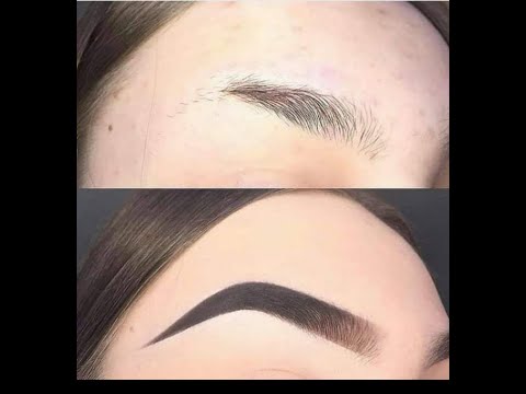من كورس المكياج رسم الحواجب بطريقه سهله جدا