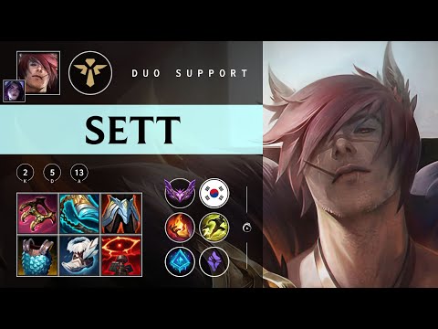 Sett Support vs Milio - KR Master Patch 25.24