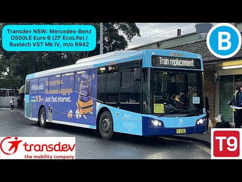 Transdev NSW: Mercedes-Benz O500LE Euro 6 (ZF EcoLife) / Bustech VST Mk IV,  m/o 6942