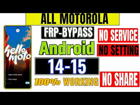 How To Bypass Google Lock on Motorola (2026)Android 14/15 | No PC | Safe & Updated Method