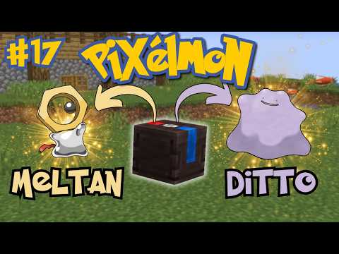 How to Catch Meltan and Ditto - Pixelmon Episode 17  | Singleplayer
