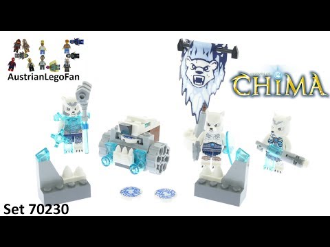 Vidéo LEGO Chima 70230 : La tribu Ours des glaces