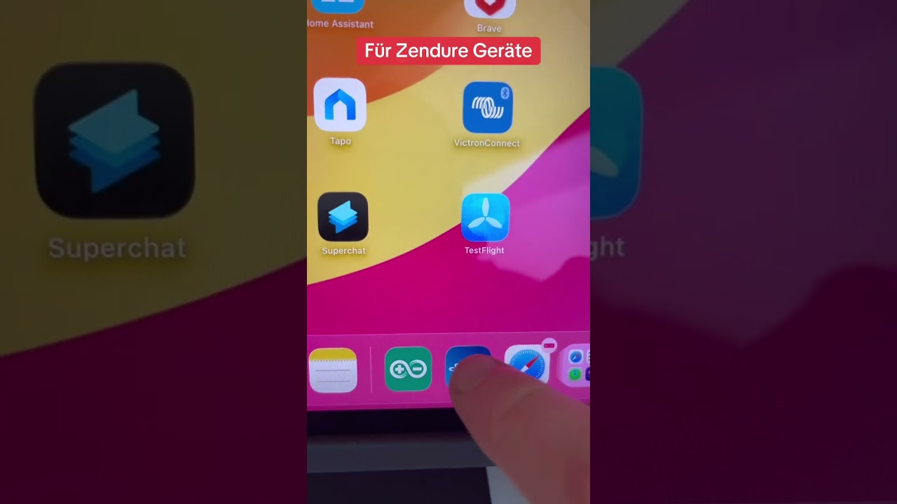 Display für Zendure Geräte - Schritt für Schritt Anleitung