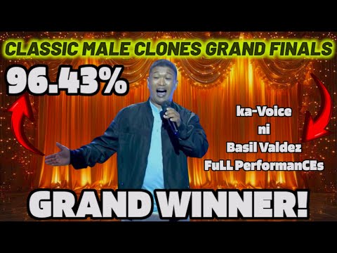 GRAND WINNER OF CLASSIC MALE CLONES GRAND FINALS as BASIL VALDEZ (ARMAND MANDAPAT) AUGUST 23 2025