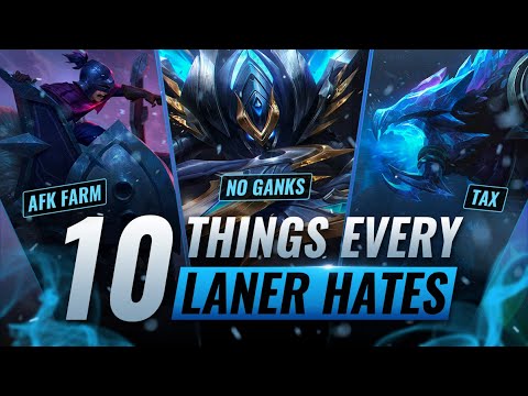 10 THINGS Junglers Do That Laners HATE in League of Legends - Season 11