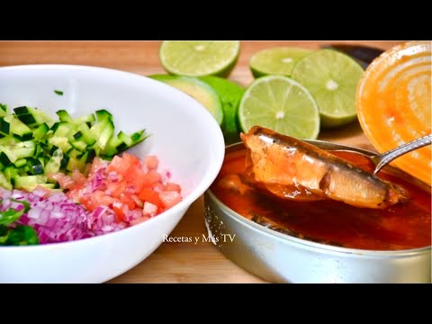 Ensalada de Sardinas -Asi se preparan unas ricas sardinas caseras y ricas