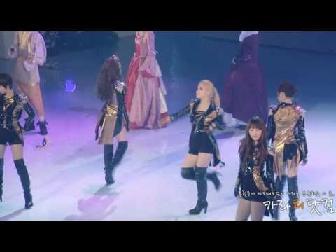 [FanCam]101230 KARA - Lupin Music Festival