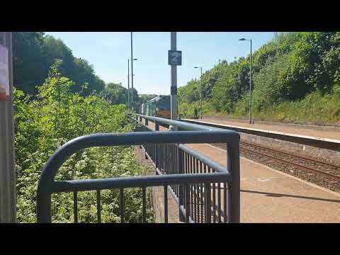 DRS 68004 and 68002 pass Heworth